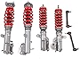 Godspeed MRS1692-B MonoRS Coilover Suspension Lowering Kit, 32 Damping Adjustment, Ride Height Adjustable, compatible with Toyota Venza AWD (GV10) 2009-15