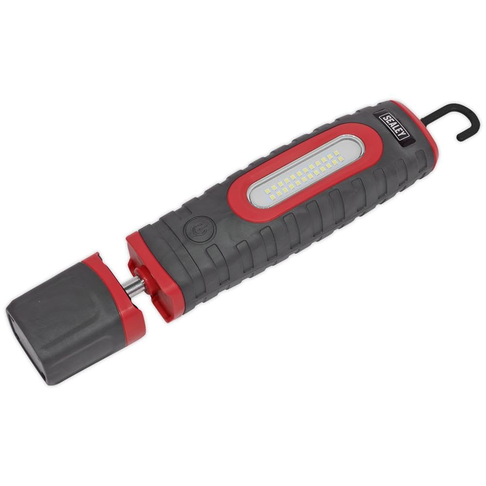 Sealey Rechargeable Inspection Lamp 360 Degree 24 SMD 3W SMD LED Red LED3606R
