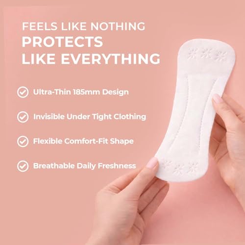 Image of Chumz Aloe Vera Panty Liners | 60 Count (Pack of 1) | 185mm Long | High Absorbency | Ultra Thin and Leak Proof | Curvy Design & Cottony-Soft Surface For Extra Comfort | Fresh All Day Long
