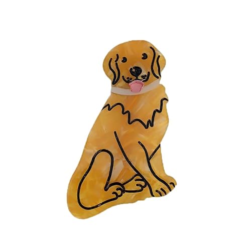 Miniatura 9 de ZHOUMEIWENSP 1 horquilla de perro para mascotas para mujeres y niñas, pinza de pelo de animal (perro salchicha)