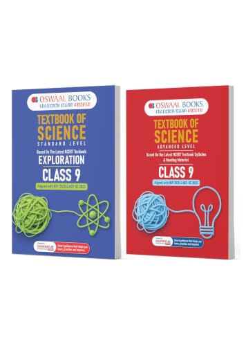Image of Oswaal Textbook of Science | Standard & Advanced Level | Class 9 | Set of 2 Books | Based on NCERT Exploration, CBSE Syllabus & Reading Material | Aligned with NEP 2020 & NCFSE 2023 | Oswaal AI