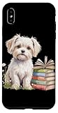 Photo Gallery maltese bookworm flowers book reading books malteses custodia per iphone xs max Photo Gallery maltese bookworm flowers book reading books malteses custodia per iphone xs max