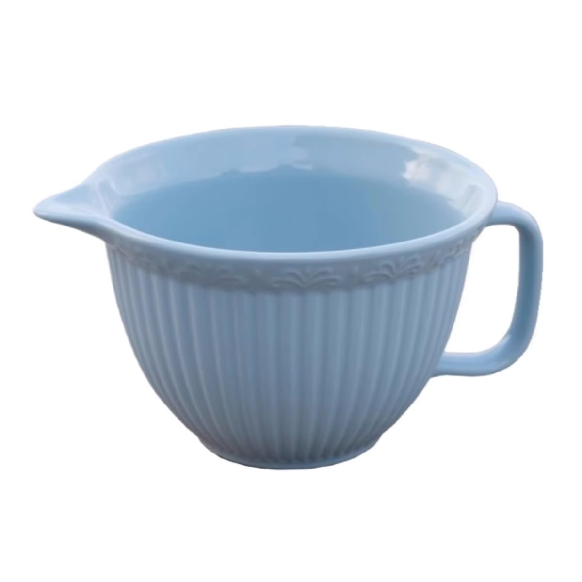 Sosjerka Ceramiczna Podszkliwna Kolorowa Pionowa Miska Do Ubijania Jajek, Odpływ, Gotowania, Wiadro Na Sos Dzbanek na Sos