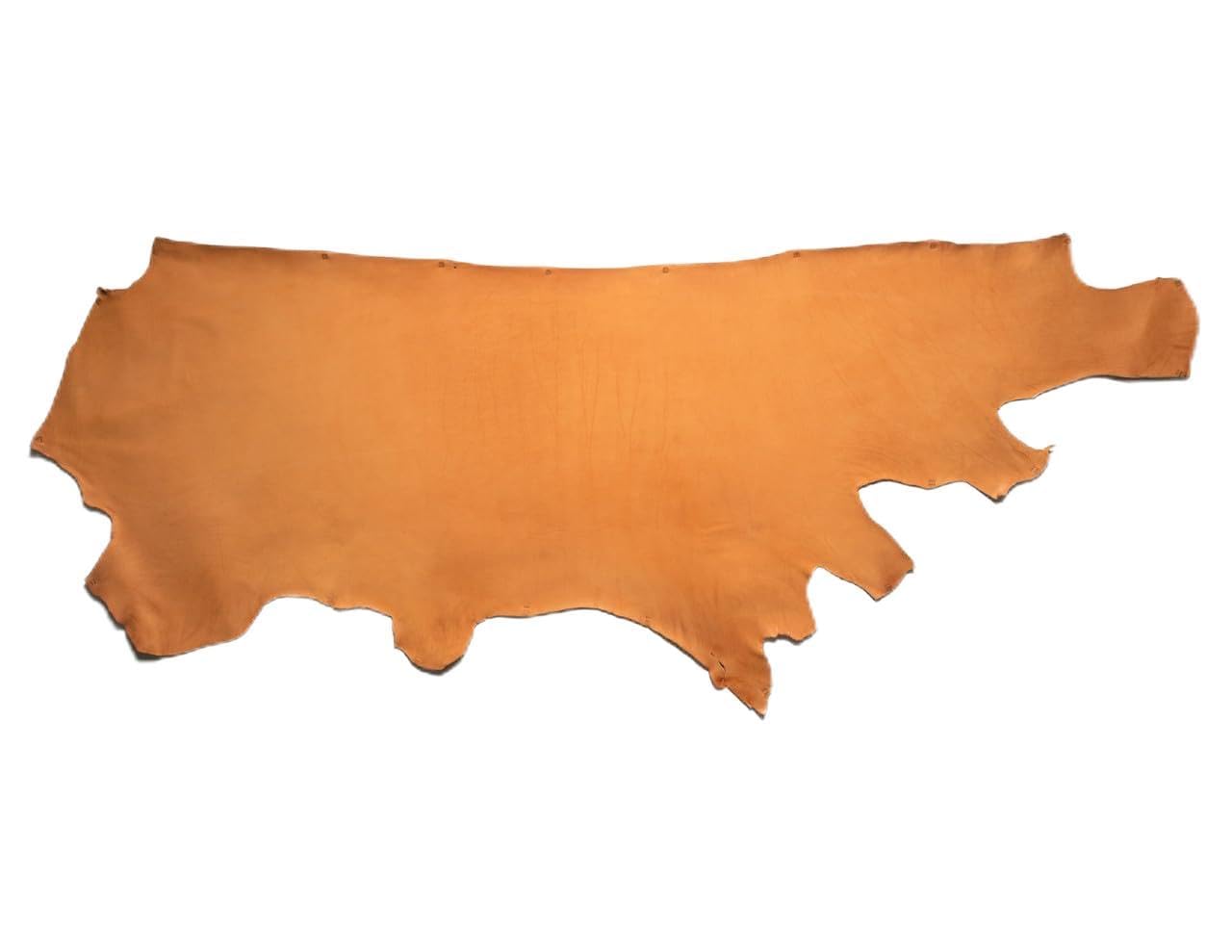 Buckleguy.com Wickett & Craig Skirting Leather, Side, Russet