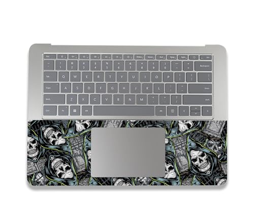 Image of MightySkins Carbon Fiber Skin Compatible with Microsoft Surface Laptop Studio 2 (2023) Full Wrap Kit - Wall of Death | Protective, Durable Textured Carbon Fiber Finish | Made in The USA