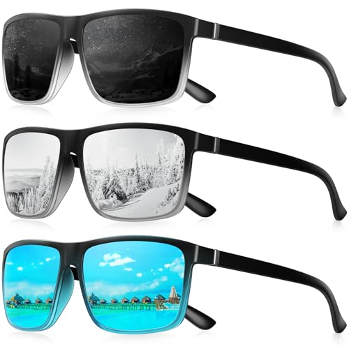 Image of Polarized Sports Sunglasses for Men Women, UV400 Protection Mens Sunglasses Wrap Around Sun Glasses for Cycling Running