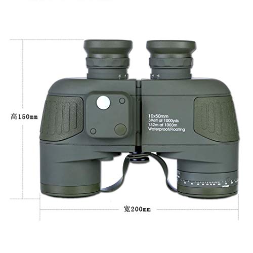 ZYXYYDS Hd Langlebiges 10X50-Fernglas Low-Light-Visualisierung Koordinatenbereich High-Definition-Teleskop – Bild 4