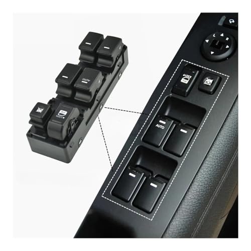 Interrupteur commande levage vitre gauche KIA Sorento 2009-2013