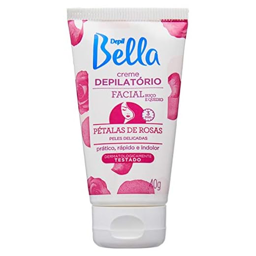 Creme Depilatório Corporal - Pétalas de Rosas, Depil Bella