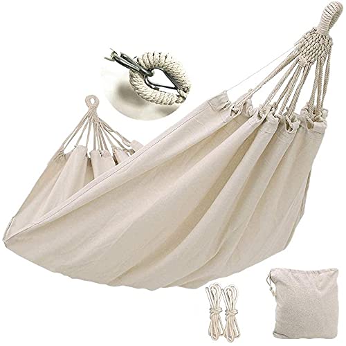 Hängematte Outdoor Segeltuch Mehrpersonen doppelte Breite 1/2 Person...