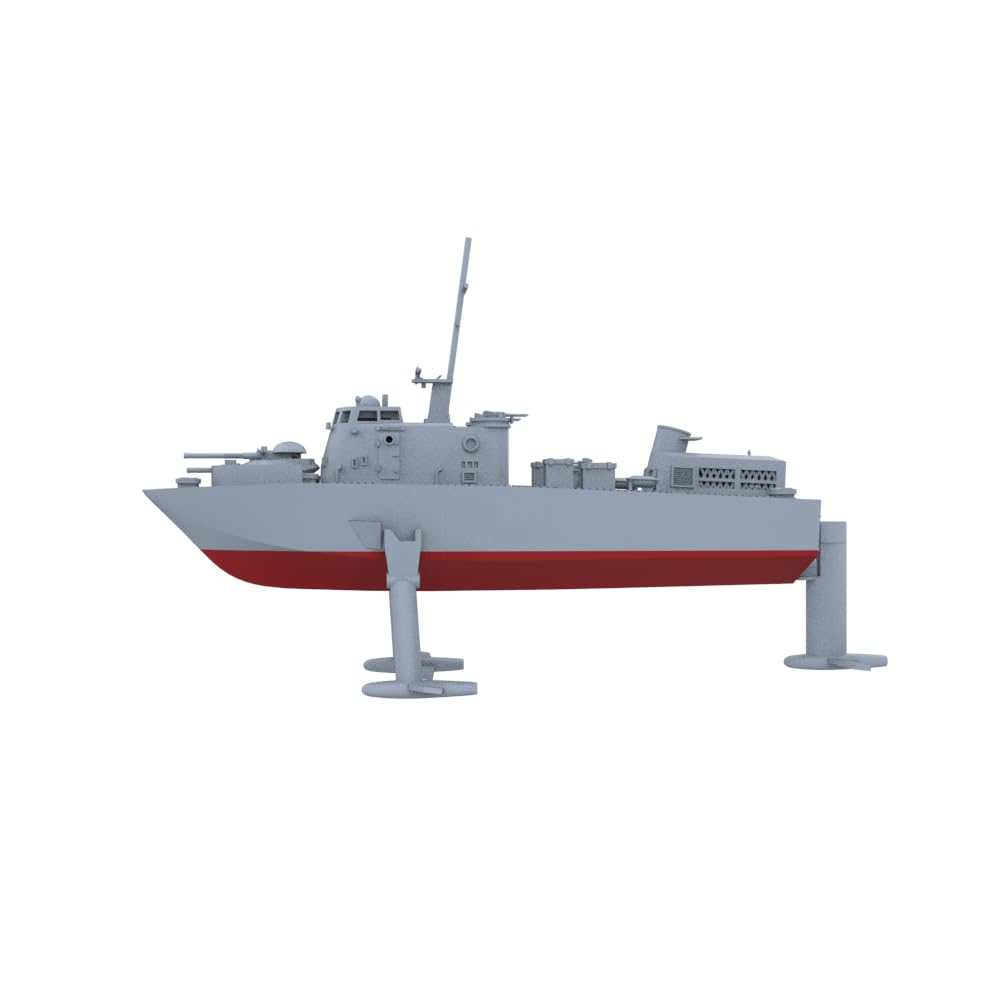 MRY-SFW SSC72761S-A 1/72 zestaw do budowy modelu wojskowego USS Flagstaff klasa patrolowa łódź błotnik (PGH-1) pełny kadłub