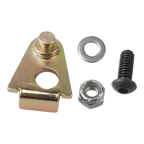 8026 Transmission Cable Adapter Compatible with Edelbrock Carburetors, Fits Models 2004R, 700R4, 4L60 TV Style Automatic Transmissions, Zinc-Plated Steel Bracket Kit