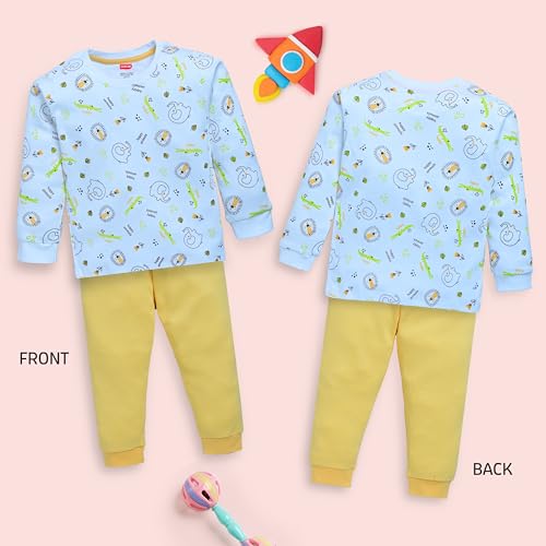 Image of LuvLap Baby-Boys F /S Boys T-Shirt & Pyjama CoSet