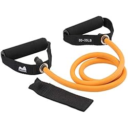 REEHUT Bandas Elásticas de Entrenamiento, Bandas de Resistencia para Fitness Cable de Ejercicio de Entrenamiento para Tonificación Muscular, Equipo de Ejercicio de Estiramientos para Yoga 4 Bandas Elásticas de Entrenamiento REEHUT, Bandas de Resistencia para Fitness Cable de Ejercicio de Entrenamiento para Tonificación Muscular, Equipo de Ejercicio de Estiramientos para Yoga - Naranja