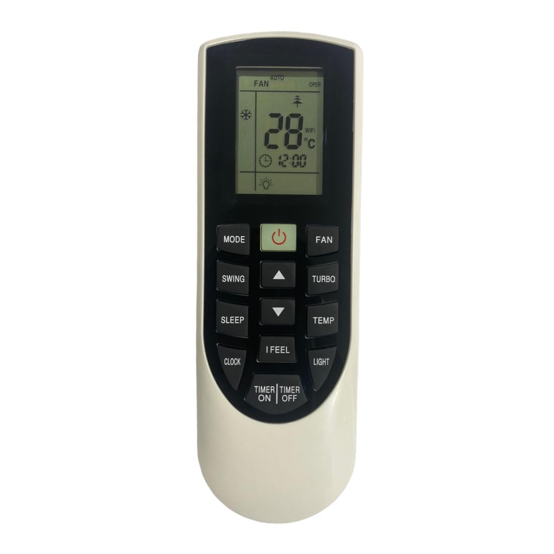 AuDus® Godrej AC Remote Control for Godrej, Model 182, No Backlight, with Mode, Fan, Swing, Turbo, Sleep, Timer Functions-image-29