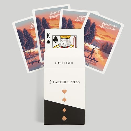 Baraja de Póker 52 Cartas Montesano Washington miniatura 6