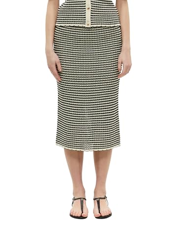 Jupe midi s.Oliver 2179212 lin femme vêtement été léger