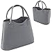 DuneDesign 2-in-1 Erweiterbarer Filz Shopper - 47x20x35cm XL Tasche Filztasche Einkaufstasche Groß