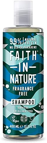 Faith In Nature Natural Grapefruit and Orange Shampoo, Invigorating, Vegan and Cruelty Free, No SLS or Parabens, For Normal to Oily Hair, 400 ml
