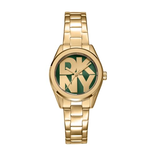 Image of DKNY Quartz Green Round Dial Women's Watch - DK1L145M0065