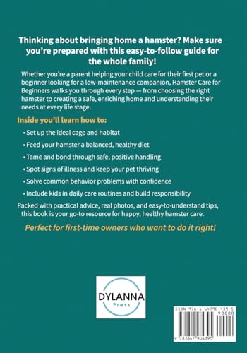 Hamster Care for Beginners: The Complete Family Guide to Choosing, Caring For, and Understanding Your Pet (Smart Start Pet Guides) image 4