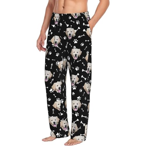 Custom Personalized Face Pajama Pants For Men Funny Pajama Pants Pajama Bottoms Pj Pants Valentine's Day Funny Gifts For Him3