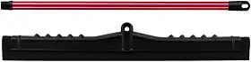 1 Rodo Plástico Grande 60cm com Cabo EVA Duplo Reforçado – Leve, Durável e Eficiente para Limpeza Rápida de Piso Molhado e Seco, Cozinha, Banheiro, Área Externa, Quintal e Garagem