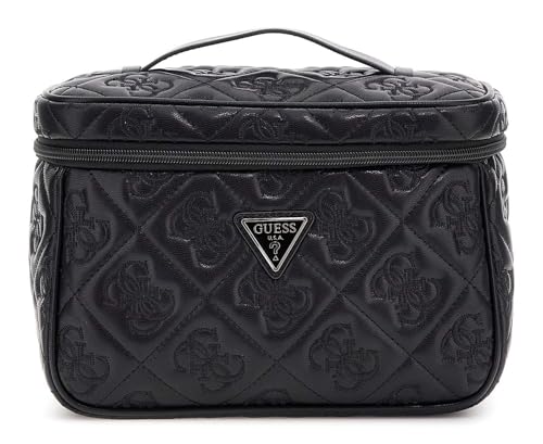 GUESS borsa trucco Adelasia Toiletry Train Case Black nero