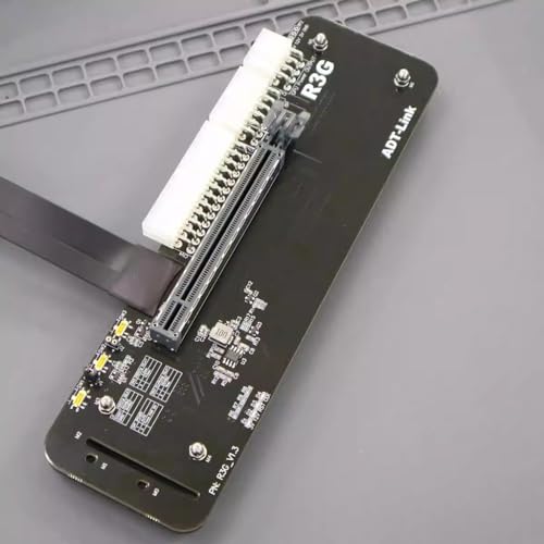 Image of JMT M.2 M Key NVMe External Graphics Card Stand Holder 64Gbs Full Speed with PCIe 4.0 x4 Booster Cable R43SG Upgraded for Graphics Card 1660 Top (50 cm K43SG)
