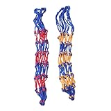 UPKOCH 2pcs Durable Basketball Storage Bags Thickened Mesh Net Holders for Football Volleyball and More Convenient School Sports Equipment for Organization