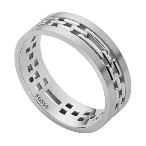 Bague en Acier Inoxydable Fossil JF04212040 Cover