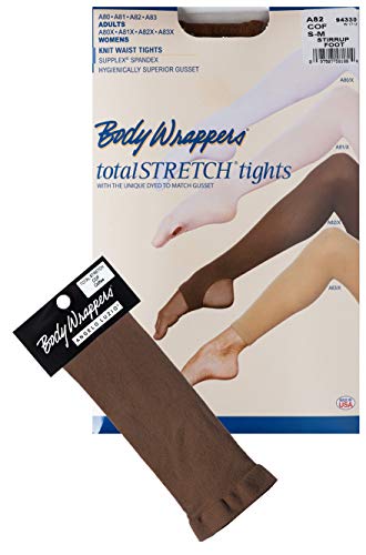 Image of Body Wrappers Womens Total STRETCH Stirrup Tights - A32 / A32X