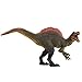 Juvale Spinosaurus Action Figure - Multicolor 11.5 x 6 x 3.5 in - Movable Jaw & Realistic Design Dinosaur Figurine - Plastic Toy for Kids