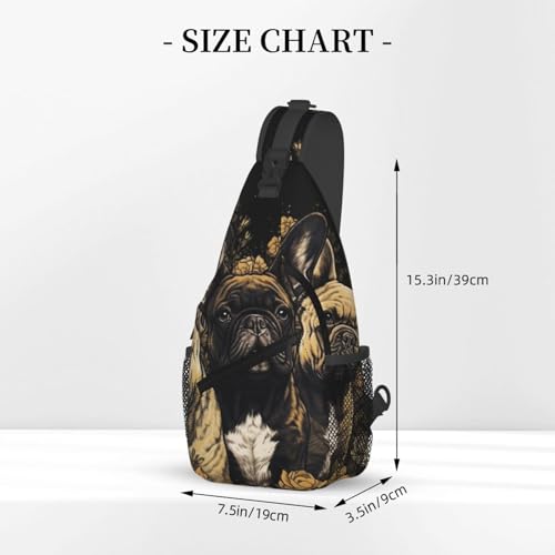 Small Sling Bag Mochila Tipo Bandolera para Senderismo miniatura 3