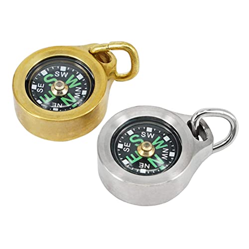 MecArmy CMP Titanium Brass EDC Compass IPX5