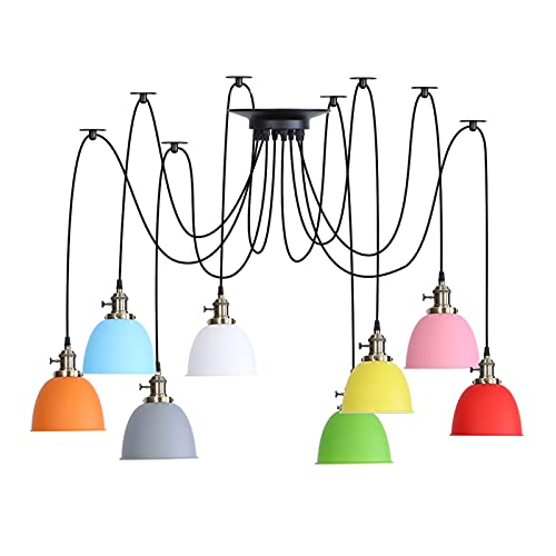 Lampe araignée de plafond pour éclairer les grands espaces sombres avec style