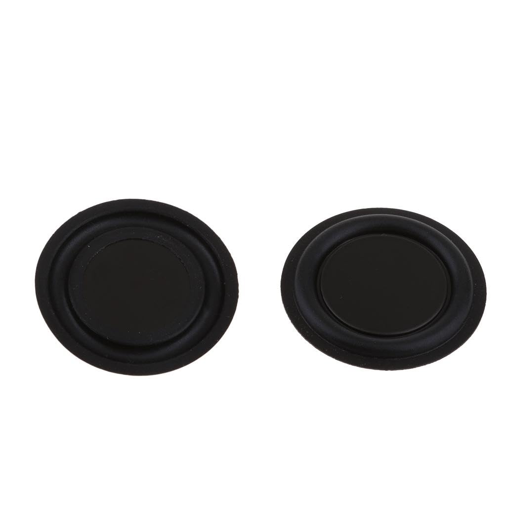2X 40mm Speaker Loudspeaker Vibrating Membrane Passive Bass Diaphragm Plate-picture-11
