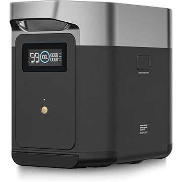 EF ECOFLOW Delta 2 Smart Extra Battery, 1024Wh LiFePO4 Expansion Battery for Power Station DELTA2