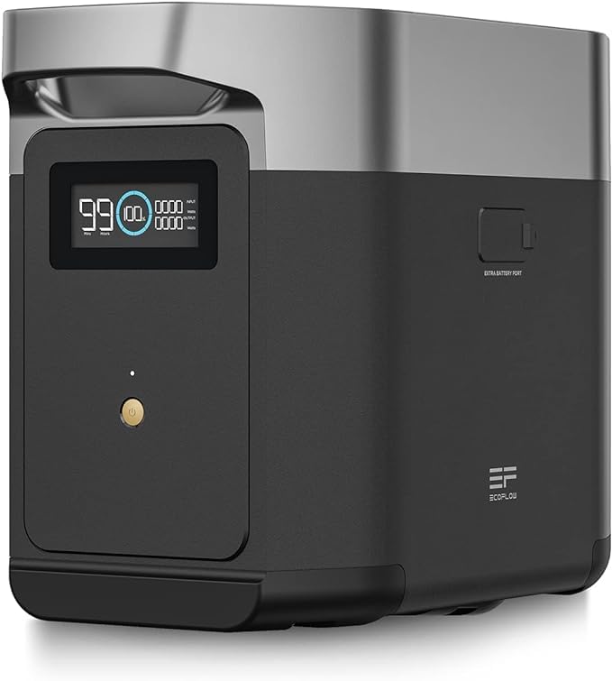 EF ECOFLOW Delta 2 Smart Extra Battery, 1024Wh LiFePO4 Expansion ...