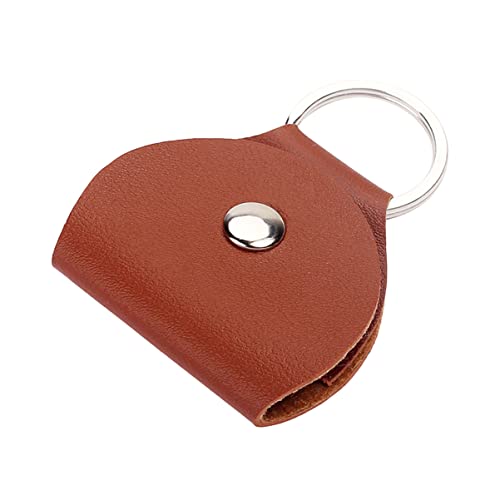 MILISTEN 3 Pièces Brun Jazz Pièces de Rangement Musical PU Acoustique Électrique Porte-Clés Cas pour L Plectre Fob… - Les Beatles, Paul McCartney, John Lennon, RIngo Starr, George Harrison MILISTEN 3 Pièces Brun Jazz Pièces de Rangement Musical PU Acoustique Électrique Porte-Clés Cas pour L Plectre Fob… – Image 6