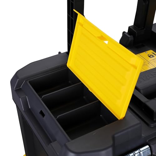 STANLEY Essential Rolling Workshop Toolbox, 3-in1 Stackable Units, Portable Tool Solution, STST1-80151 36 STANLEY Essential Rolling Workshop Toolbox, 3-in1 Stackable Units, Portable Tool Solution, STST1-80151 - Image 36