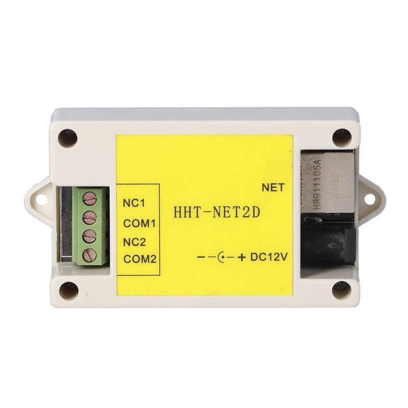 Modulo relè di rete IP HHT-NET2D versione aggiornata Modulo di controllo remoto watchdog Internet a 2 canali