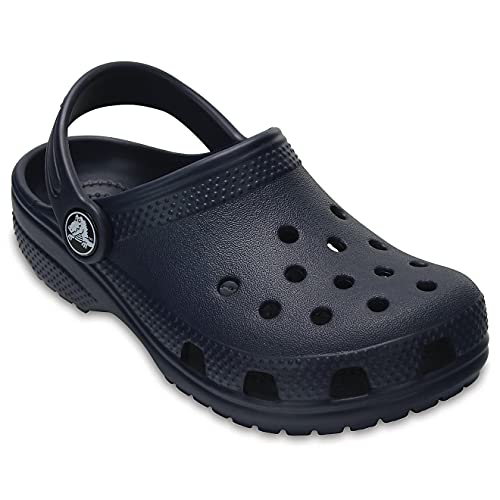 Image of crocs Unisex-Child Classic Clog K Navy 1 UK (J1) (204536-410)