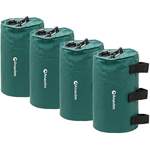 Anavim Canopy Water Weights Bag, Leg Weights for Pop up Canopy 4pcs-Pack Cover