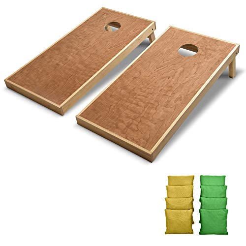 Image of GoSports 4 ft x 2 ft Commercial Grade Cornhole Boards Set