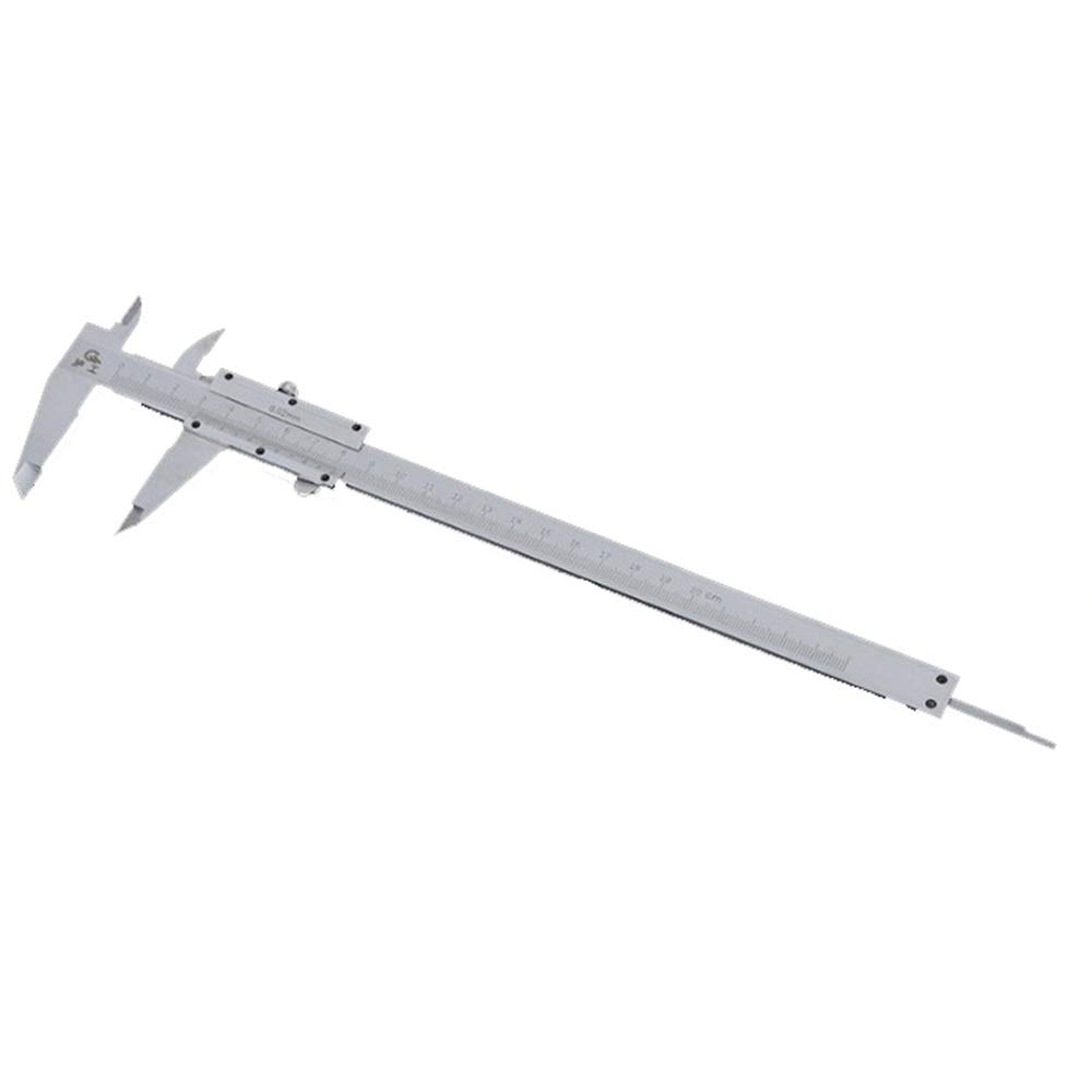 Suwmiarka Cyfrowa 0-150 Mm Suwmiarka Ze Stali Nierdzewnej Do Pomiaru Głębokości Linijka Mechaniczna Skalibrowana Suwmiarka Narzędzie Pomiarowe,Silver-0-150MM