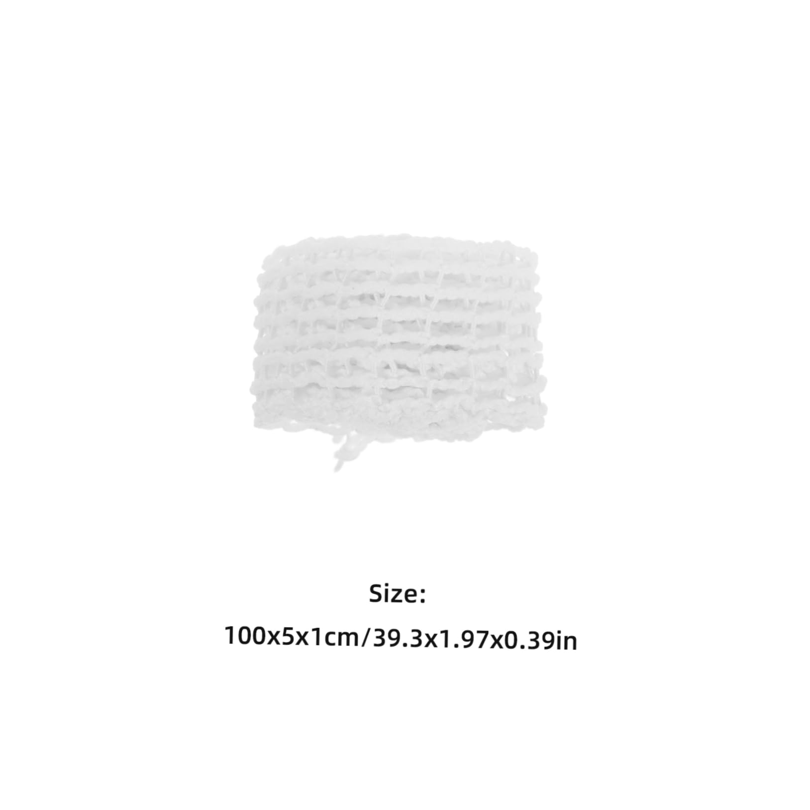 COLLBATH 2sets Kitchen Packaging Net Elastic Cotton Sausage Netting for Meat Trussing for Ham Pork and Food Wrap Each Roll 6rolls*2