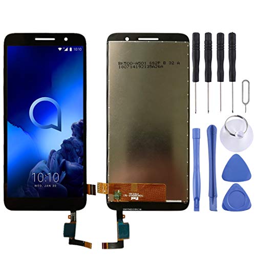 Écran LCD de remplacement noir avec numériseur tactile intégré pour Alcatel 1
