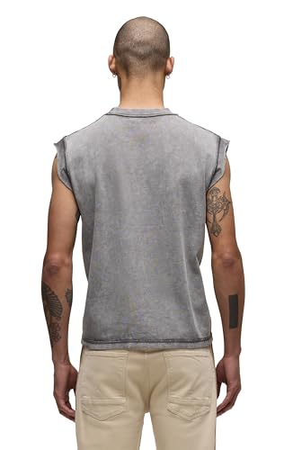 HUDSON Men's Cut Off Logo Tee3