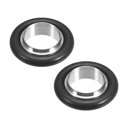 uxcell 2 Pcs Centering Ring KF-16 Vacuum Fittings ISO-KF